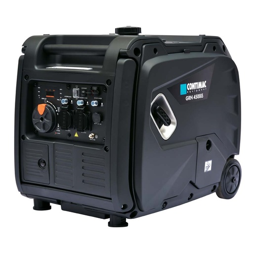 Contimac GRNE 4500 IS stroomgroep inverter op benzine, 4 kW, 230 V