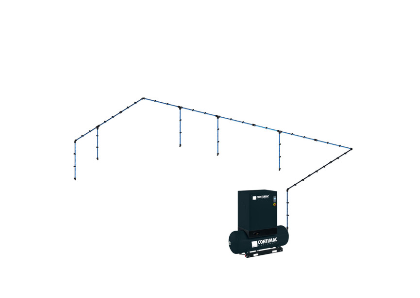Contimac SET Persluchtleidingen ALU 36 MTR (25mm)