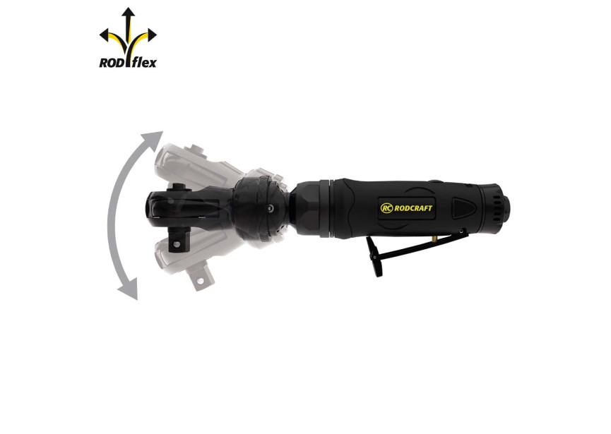 Rodcraft RC3688 | Pneumatische Ratelsleutel 1/2" | Flexibele Kop RODflex