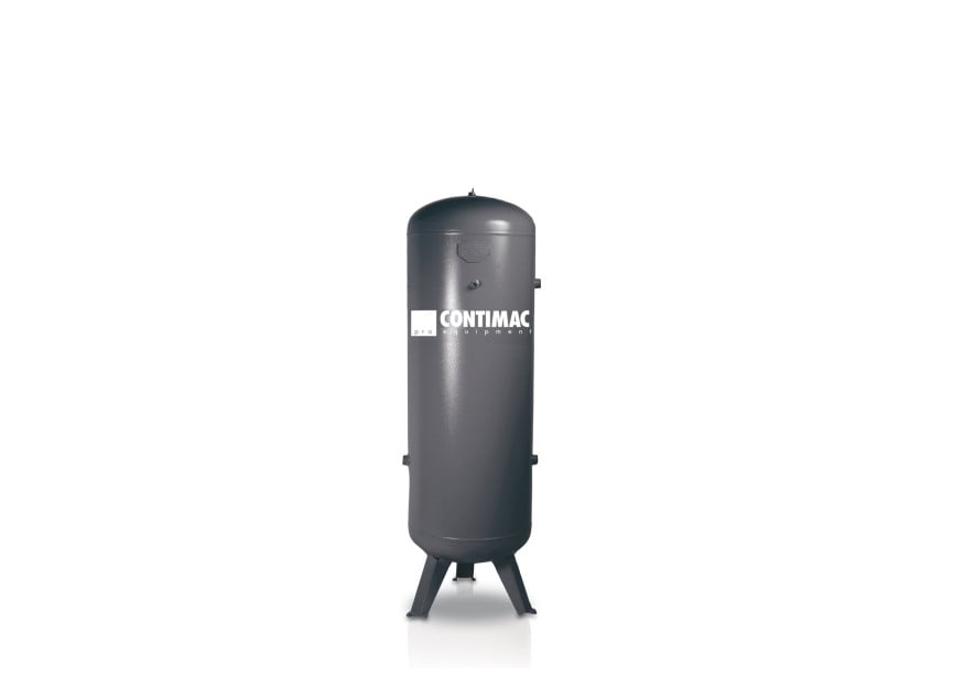 Contimac verticale persluchtketel 350 L, 15 bar, verzinkt