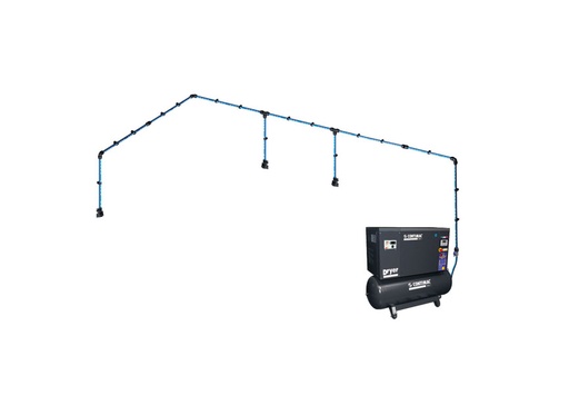 [60035] Contimac SET Persluchtleidingen ALU 22 MTR (20mm)