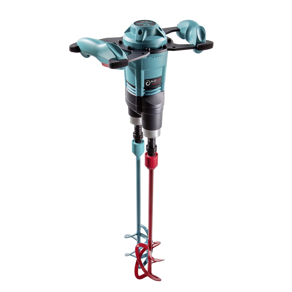 Collomix Handmenger Xo 33 R duo, 1200 watt, 230 volt, -370 tpm, incl. mengstaven MKD 120 HF