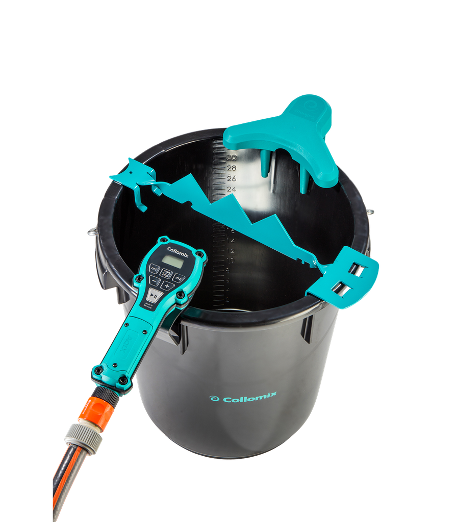 Collomix Mengemmer mixTUB 34,zwart, 34 liter, met draaggrepen
