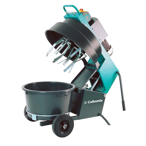 [39016] Collomix Dwangmenger XM 2 - 650, 1,5 kW, 50 Hz, 400 V, compleet met speciale mengkuip 65 liter, 1 set mengwerken 3-dlg., andafstrijker met gummi lip
