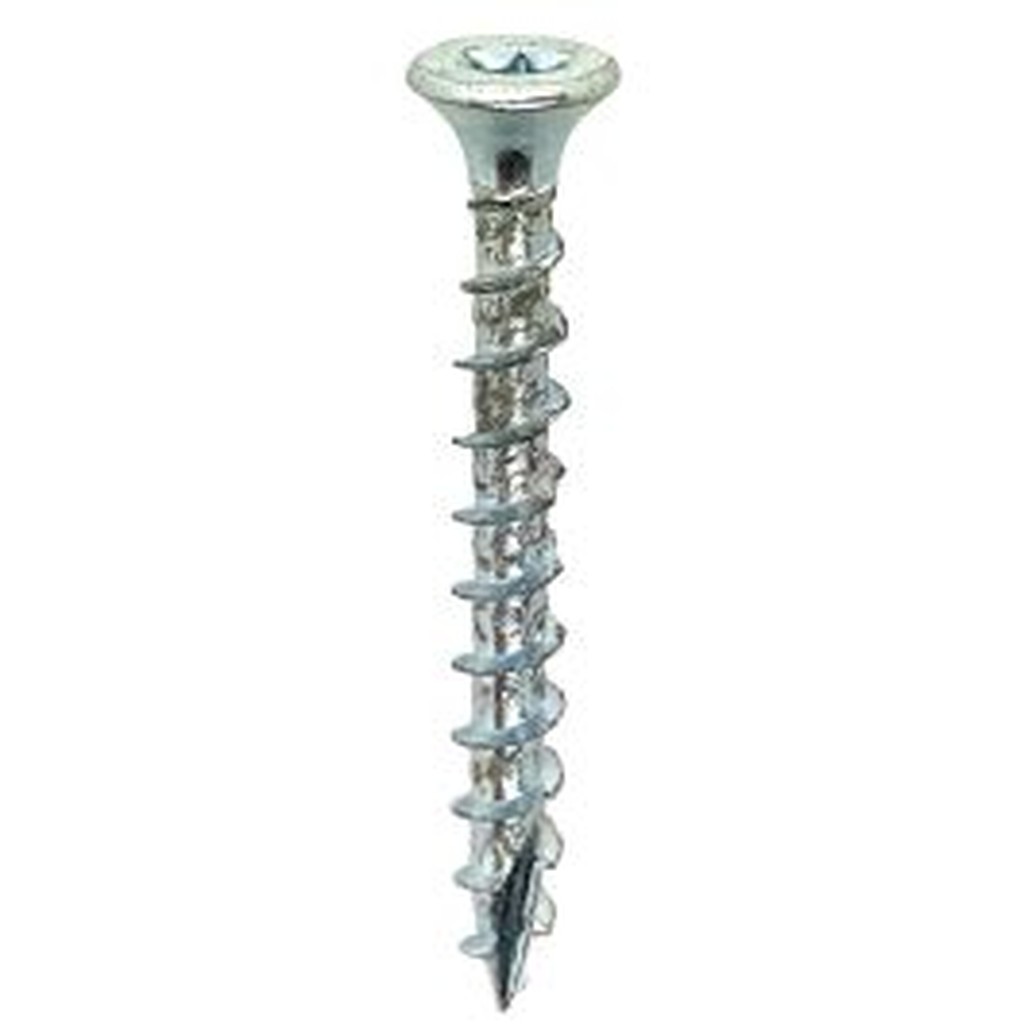 Woodies Ultimate scharnierschroef Ø4,0 mm platverzonken Torx TX20 verzinkt