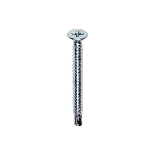 [39010350131] Steelies boorschroef Ø3,5 mm platverzonken verzinkt (DIN 7504P) (13 mm)