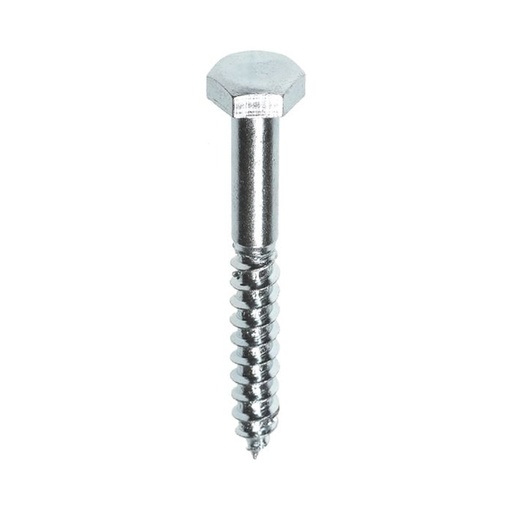 [83601000401] Steelies houtdraadbout Ø10,0 mm RVS A2 (DIN 571) (40 mm)