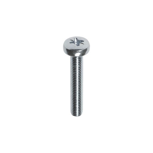 [44700500081] Steelies metaalschroef M5 cilinderkop Phillips RVS A4 (DIN 7985H) (8 mm)