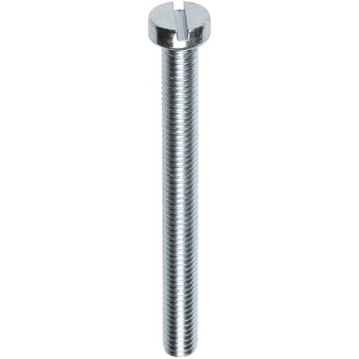 [40210500061] Steelies metaalschroef M5 cilinderkop verzinkt (DIN 84A) (6 mm)