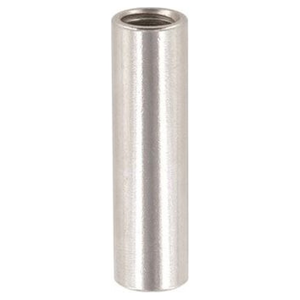 Steelies ronde koppelmoer M10 x 30 mm (Ø13 mm) RVS A4