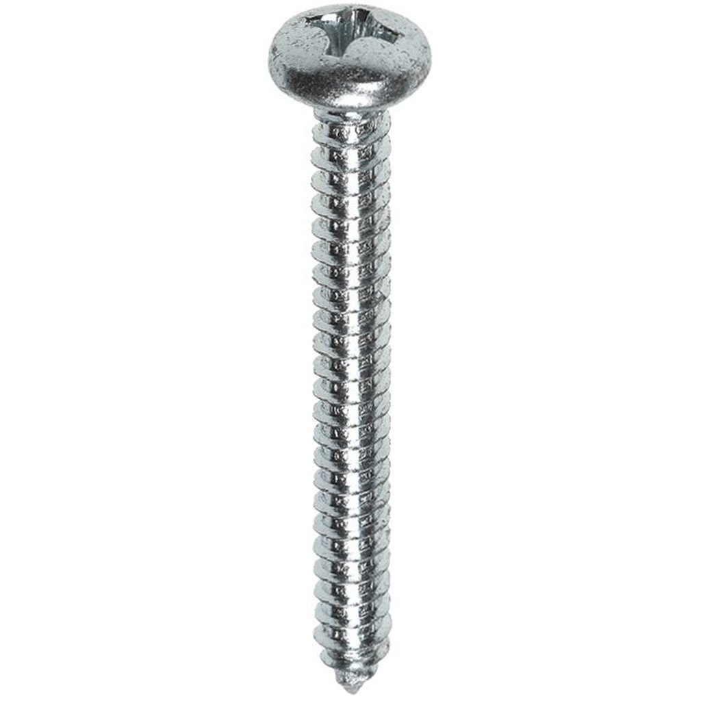 Steelies plaatschroef Ø4,2 mm bolkop Phillips verzinkt (DIN 7981C)