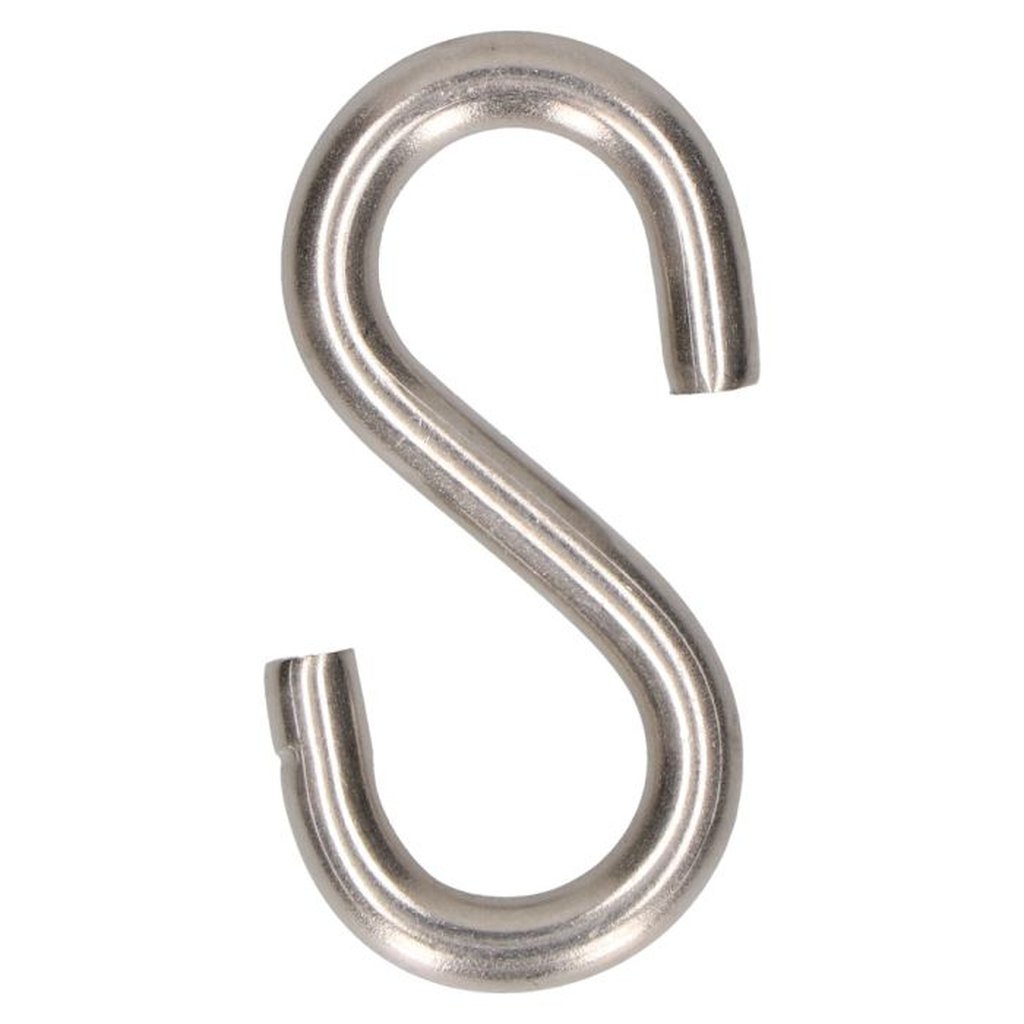 Steelies s-haak Ø35,0 mm RVS A2
