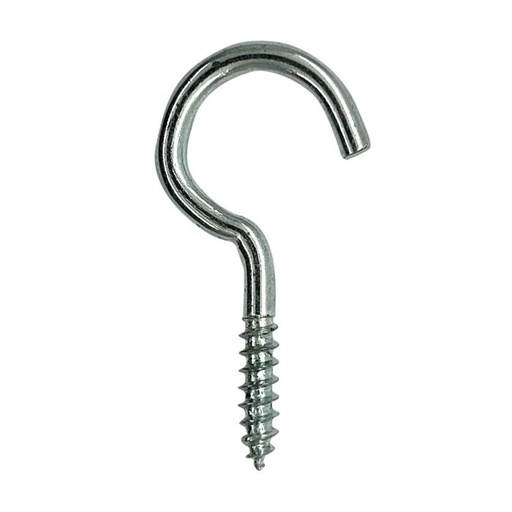 [Q1600340501] Steelies schroefhaak Ø3,45 mm RVS A2