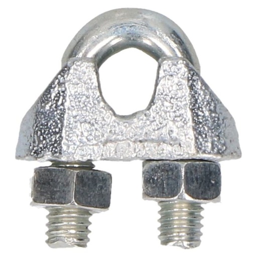 [QM111000001] Steelies Staaldraadklem Verzinkt (DIN 741) (50 stuks)