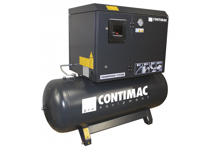 Contimac CM 654 zuigercompressor 400 V, 270 L