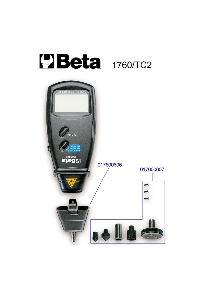 [017600606] Adapter 1760 Tc2 voor 1760/TC2 R1
