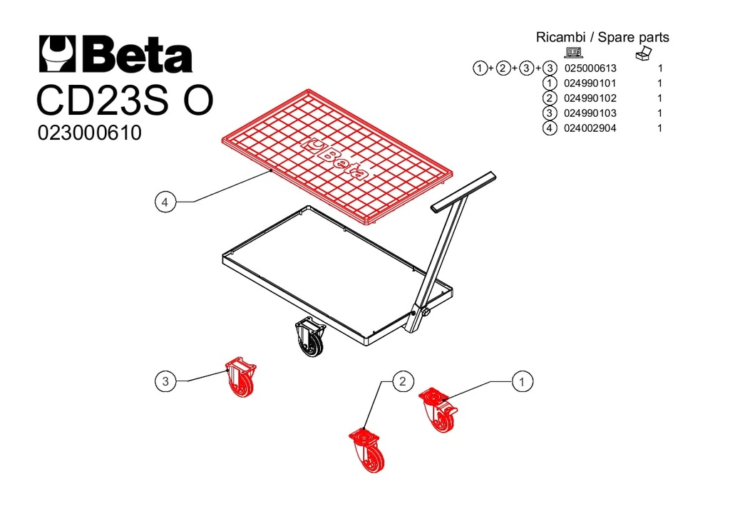 Wielen Voor C24/a/x-c25/s/x-c52 voor 2499 RA
