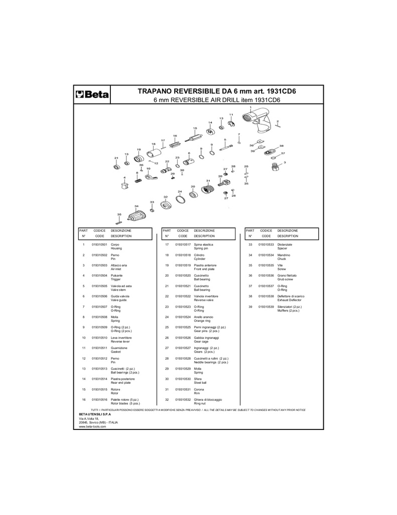 06-valve Guide voor 1931 CD6 P