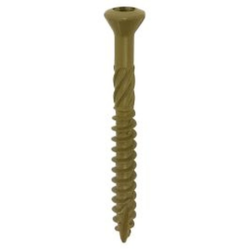[61970371] Woodies Ultimate vlonderschroef Ø5,0 mm platverzonken Torx TX25 shield (40 mm)