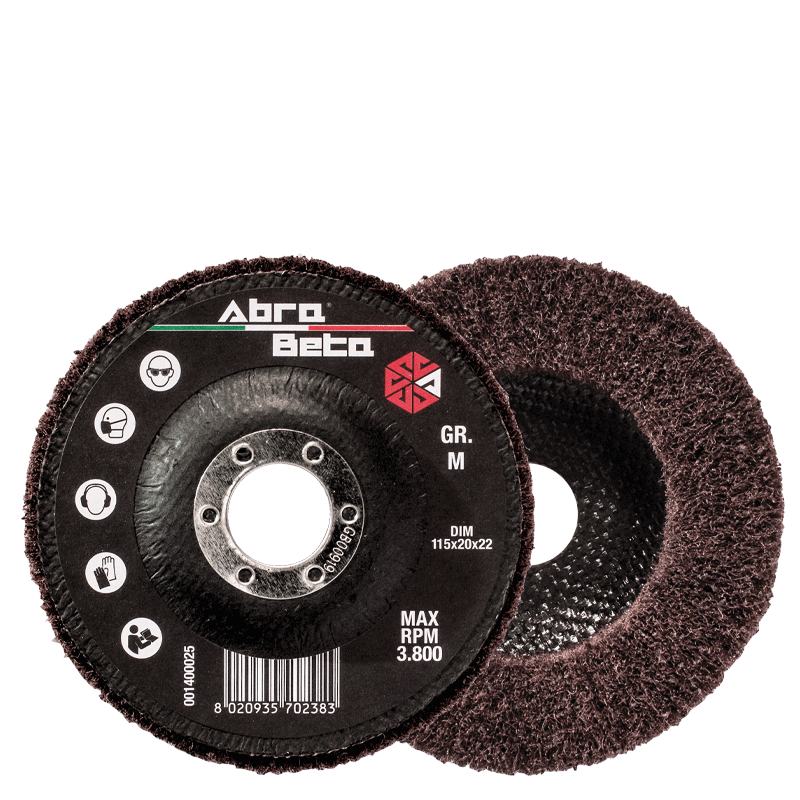 Abra Beta radiale lamellenschijf 115 x 20 mm, vlies