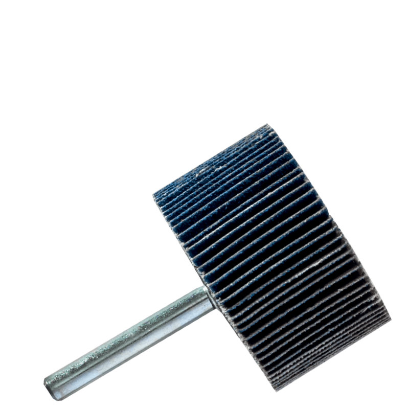 Abra Beta lamellenwiel 50 x 30 mm op stift 6 mm, zirkoon