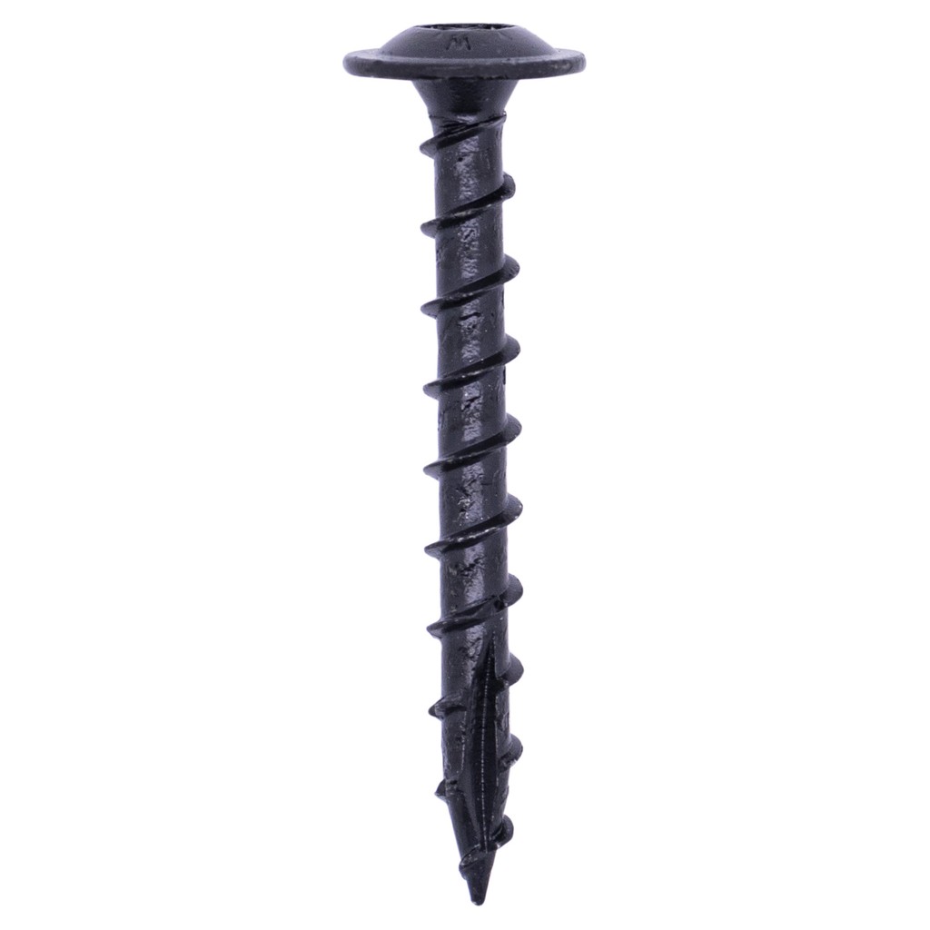Woodies Ultimate tellerkopschroef Ø8,0 mm Torx TX40 shield zwart (Blackline)