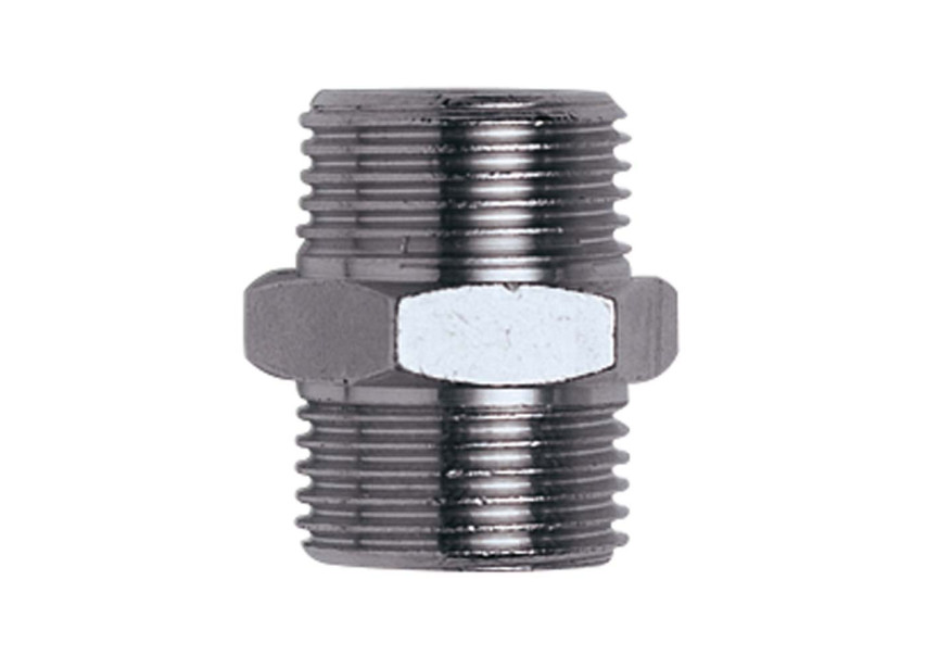 Contimac dubbelnippel 2 x 3/8" buitendraad (per 10 stuks)