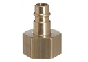 Contimac Euro-insteeknippel 1/2" binnendraad, messing