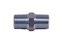 Contimac dubbelnippel 3/4" BSP buitendraad, staal verzinkt, binnenconus
