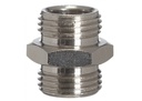 GAV patentnippel 1/2" buitendraad, messing verzinkt