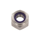 Steelies Borgmoer nylon hoog Zeskant RVS A2 (DIN 982)