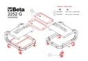 2252 2v Plastic Inlrgbakken 2252