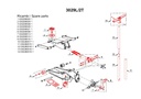 L/r13-voetpedaal voor 3029/2T