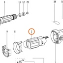 Collomix stator 230 V voor CMG 1700