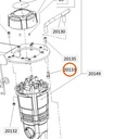 Collomix inbusbout M8 x 20 (DIN 912) voor LevMix, XM 2-650 en XM 3-900