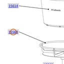 Collomix kuiphouder voor AOX 650, AOX-S en POX-S