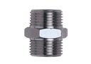 Contimac dubbelnippel 2 x 1/2" buitendraad (per 10 stuks)